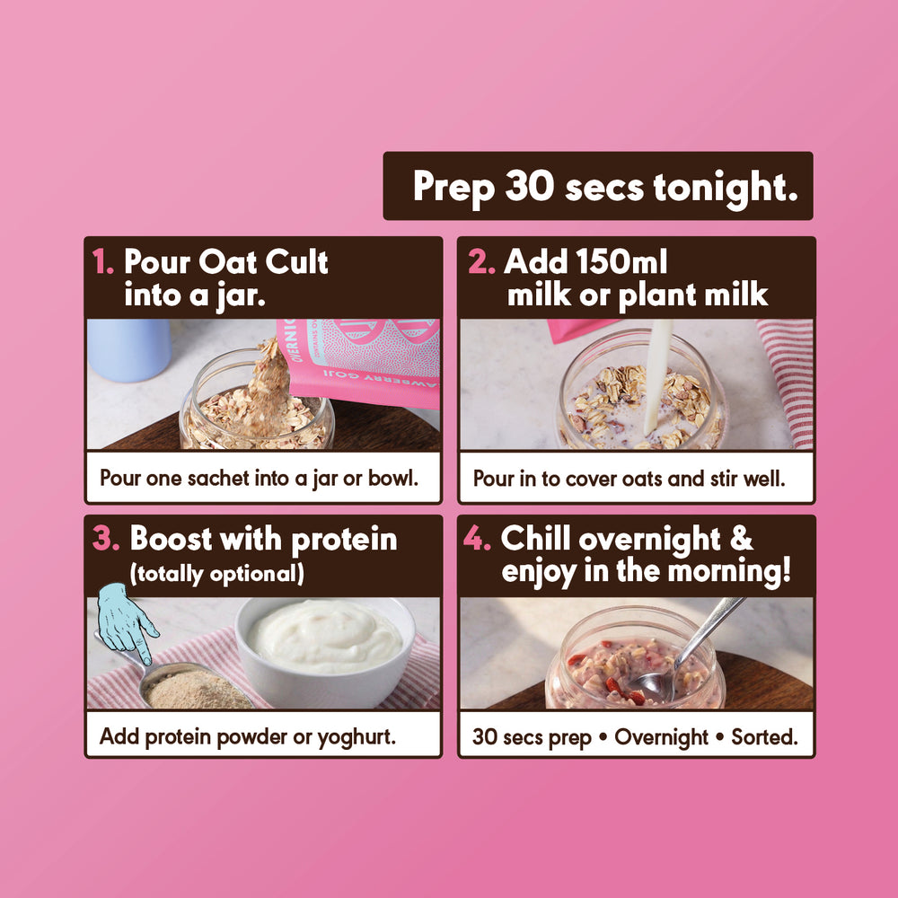 Overnight oats.