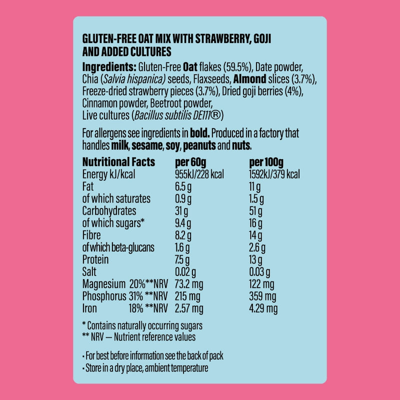 Oat Cult overnight gut oats