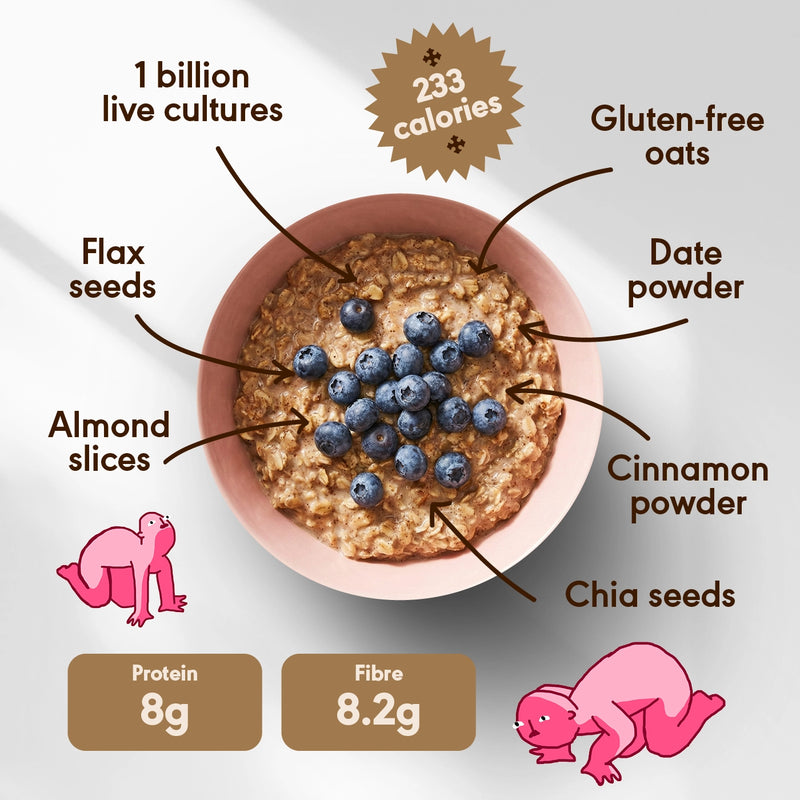 Oat Cult overnight gut oats