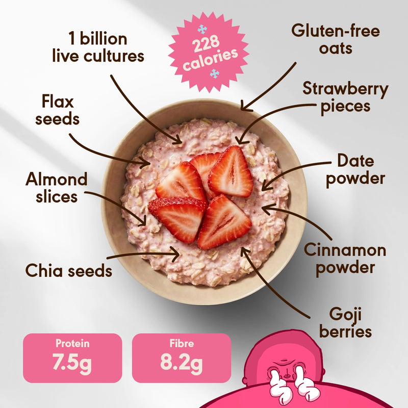 Oat Cult overnight gut oats